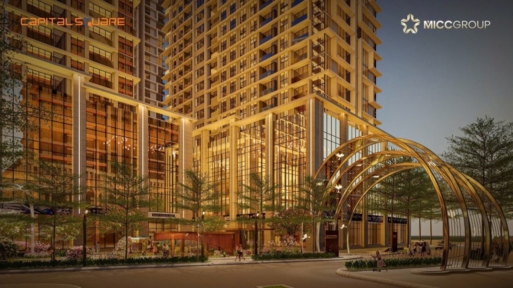 Cổng Âm nhạc tại Capital Square Đà Nẵng