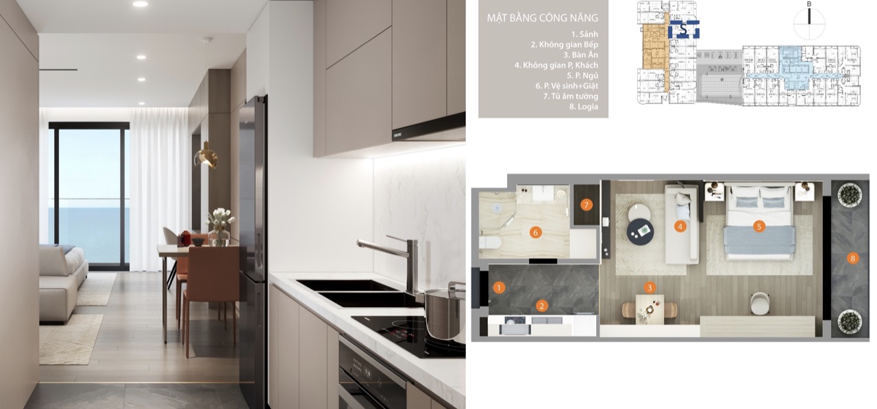 Căn Studio Times Square Đà Nẵng