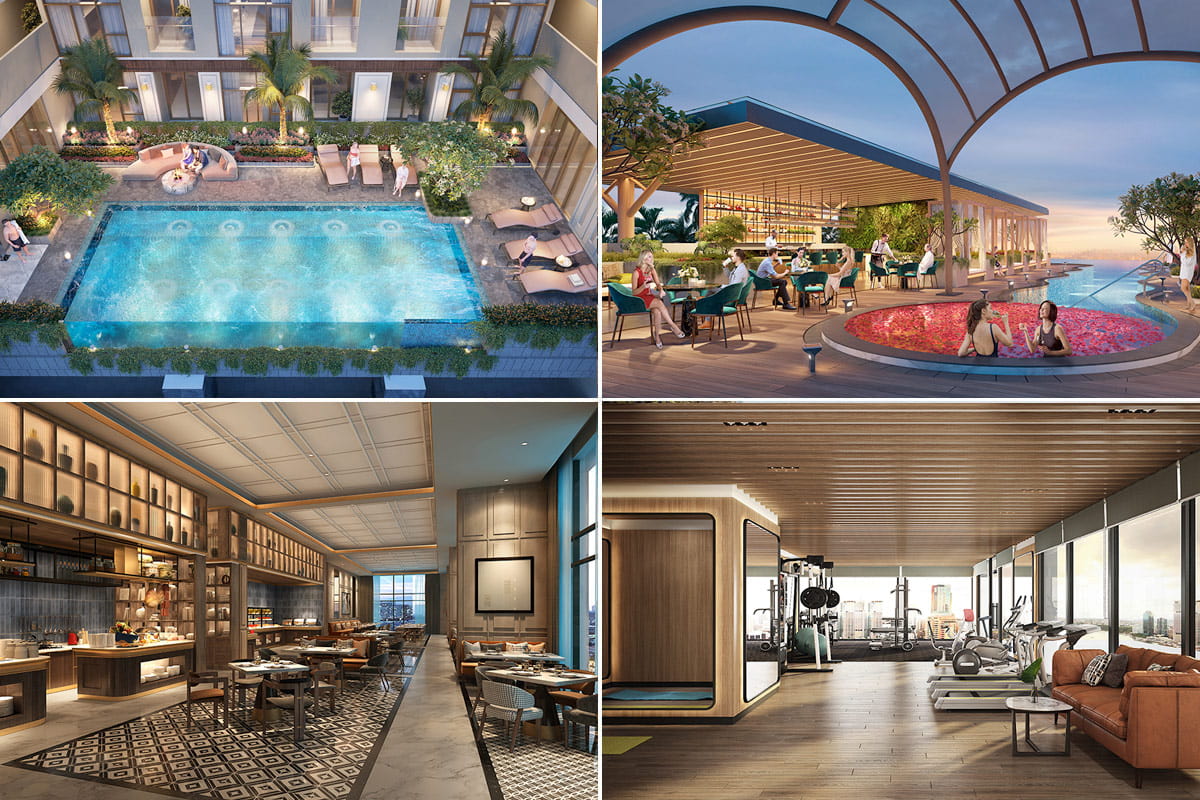 Tiện ích nội khu dự án Thaigrand Casa Riva Đà Nẵng