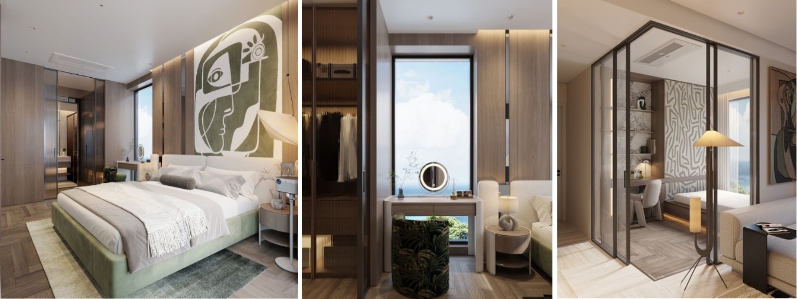 Thiết kế phòng ngủ The Poet Residence Đà Nẵng
