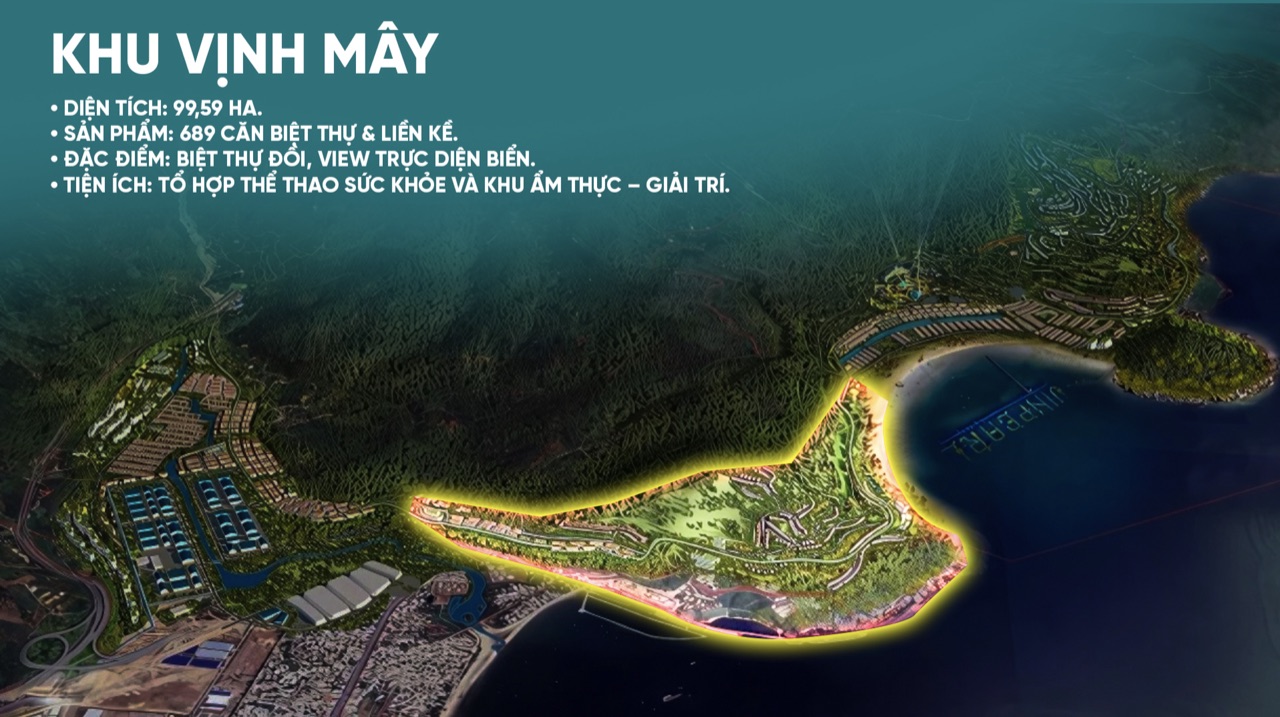 phân khu Vịnh Mây dự án Vinhomes Làng Vân