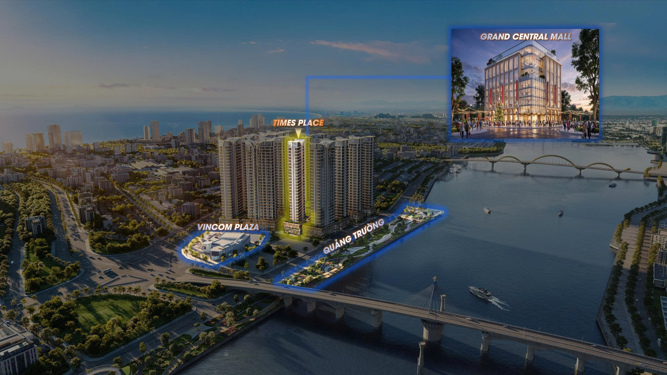 Toàn Times Place thuộc dự án Căn hộ Capital Square Đà Nẵng