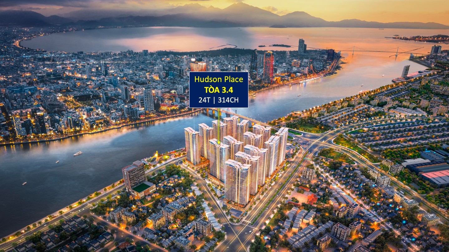 Phối cảnh vị trí tòa Hudson Place dự án Capital Square Đà Nẵng