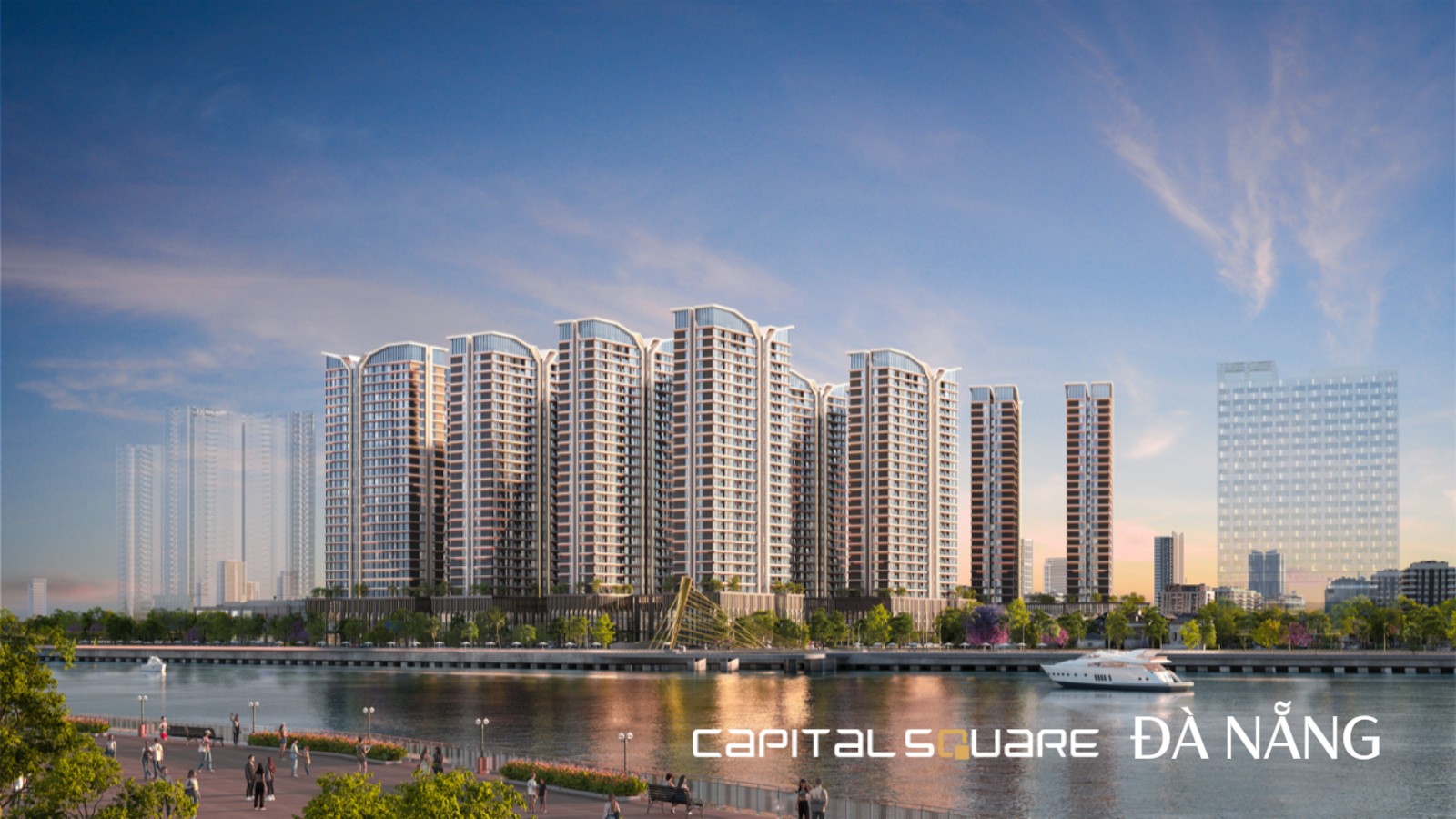 Phối cảnh tổng quan Capital Square Đà Nẵng
