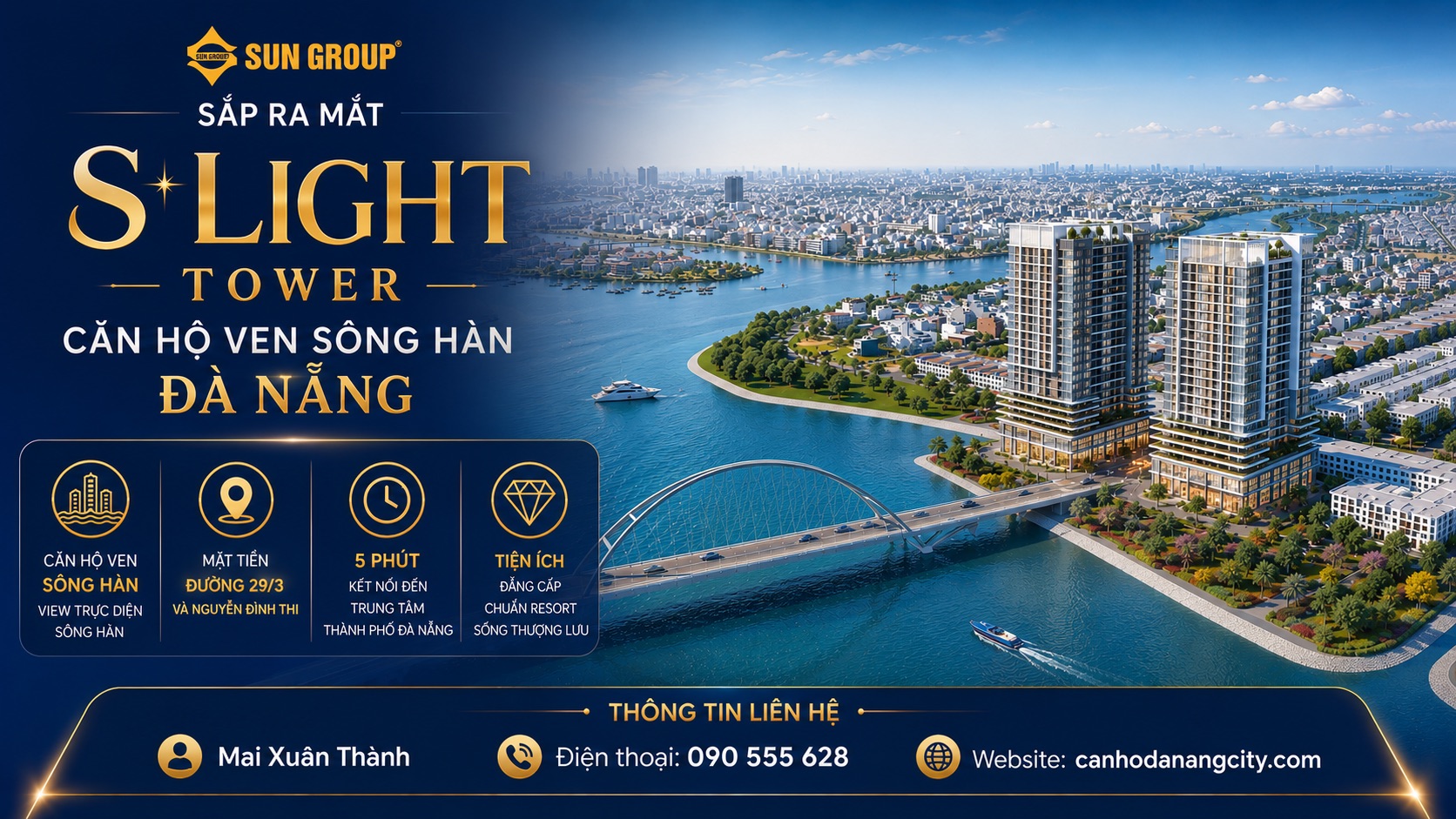 S Light Tower Đà Nẵng: Tổ Hợp Căn Hộ Biểu Tượng Của Sun Group