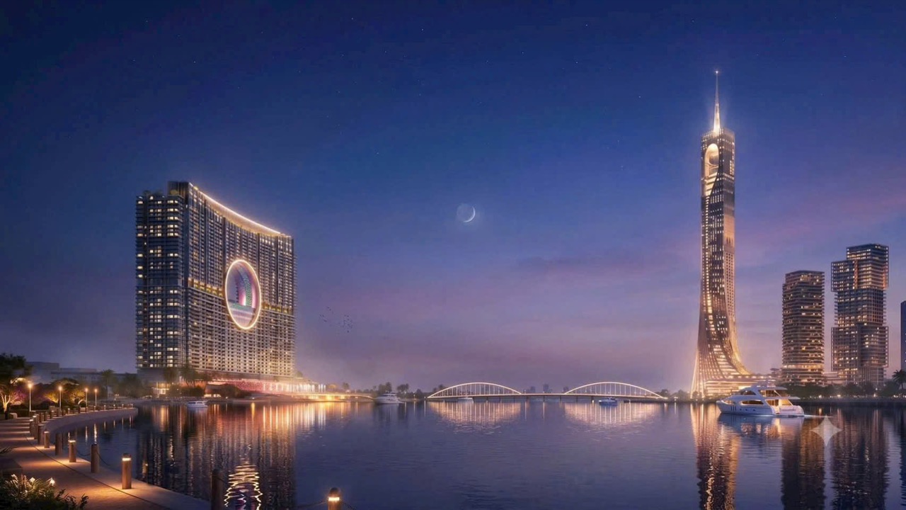Sun Galaxy Complex hoàng hôn
