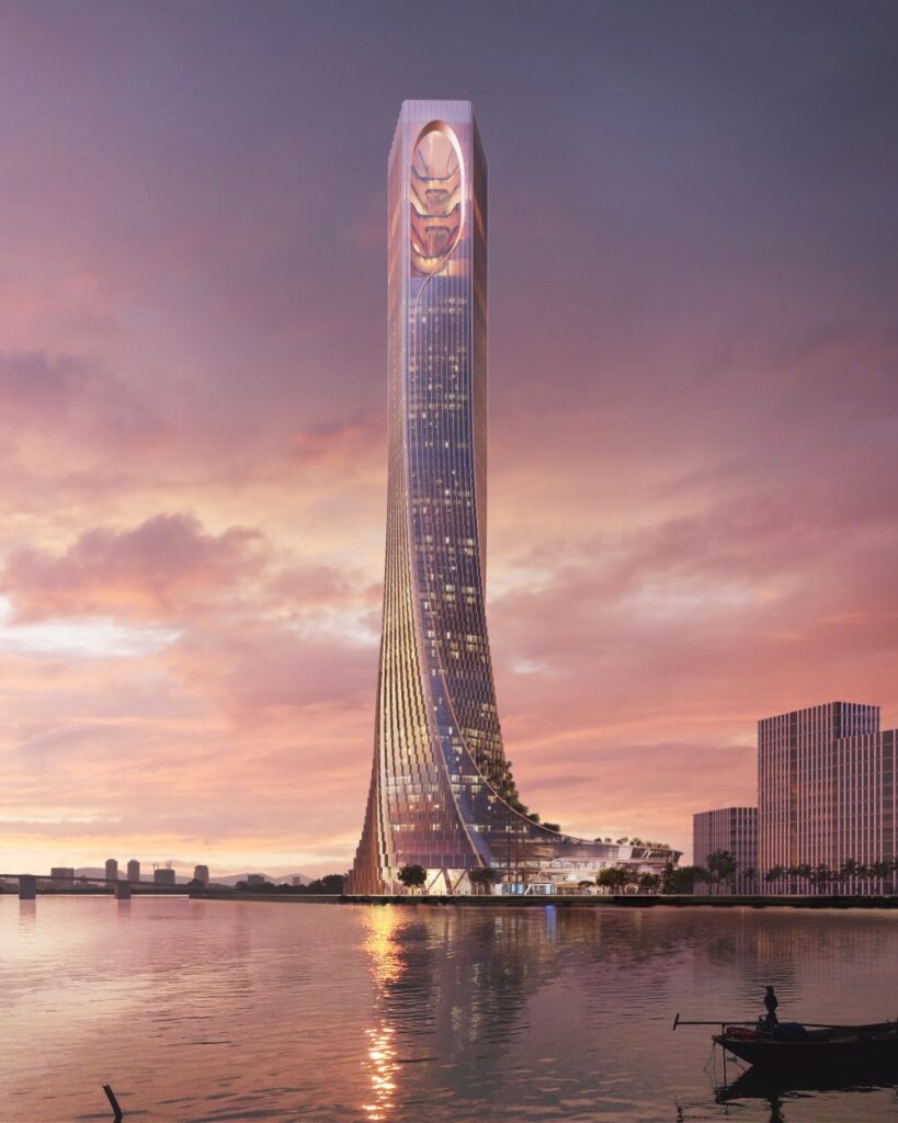 Tháp Aurora cao 69 tầng tại Đà Nẵng Downtown