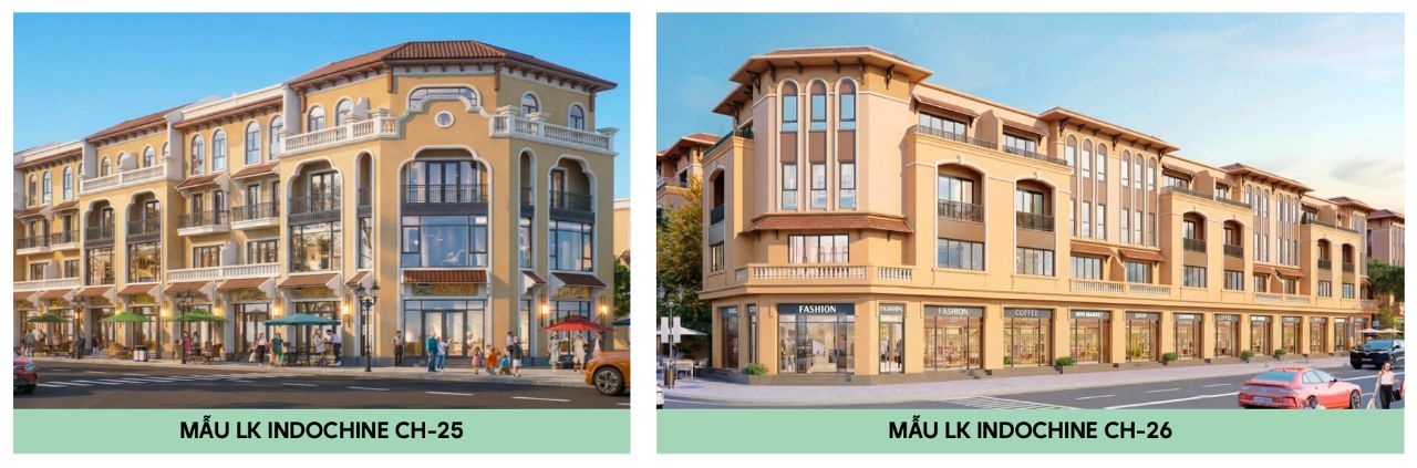 Phối cảnh minh họa nhà liên kề của chủ đầu tư